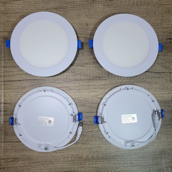 Torchstar Led Recessed Light 12W 6 Inch Ultra-Thi Dowlight 2700k Soft White 4Pk - Picture 2 of 9